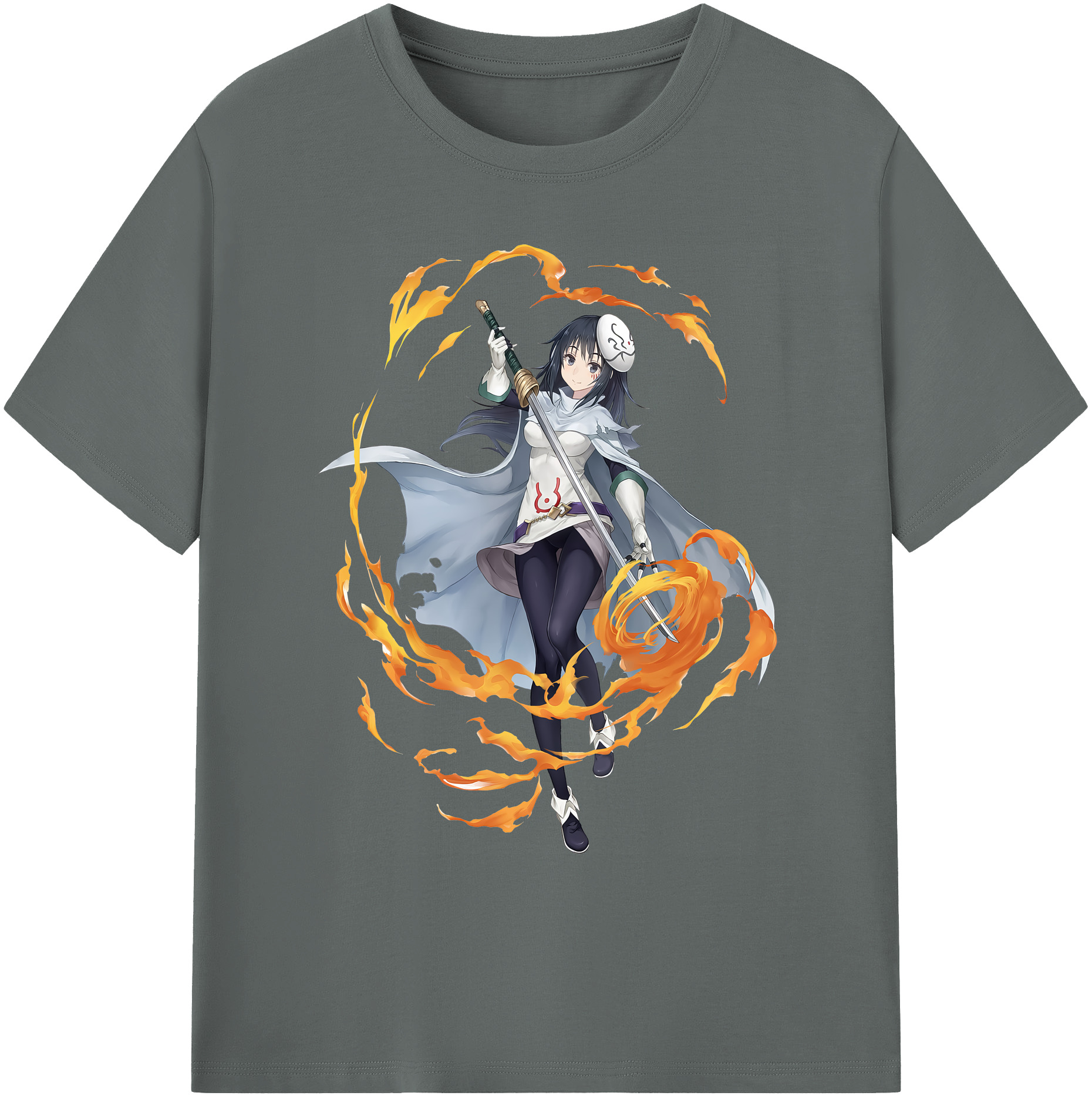 （画像用） 転スラ Regarding Reincarnated to Slime 綿100％ メンズ半袖Tシャツ｜肌触りやわらか＆通気性